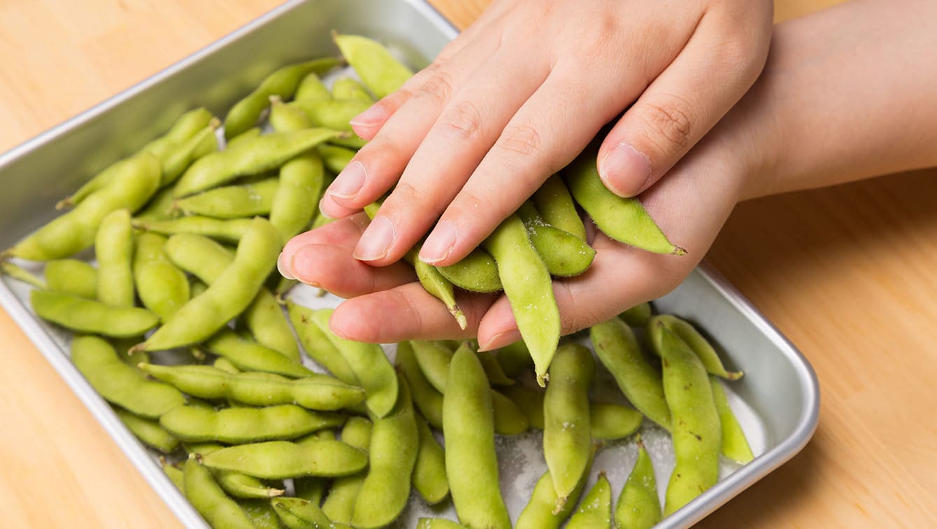 下処理と茹でるときの塩加減がおいしさの秘密